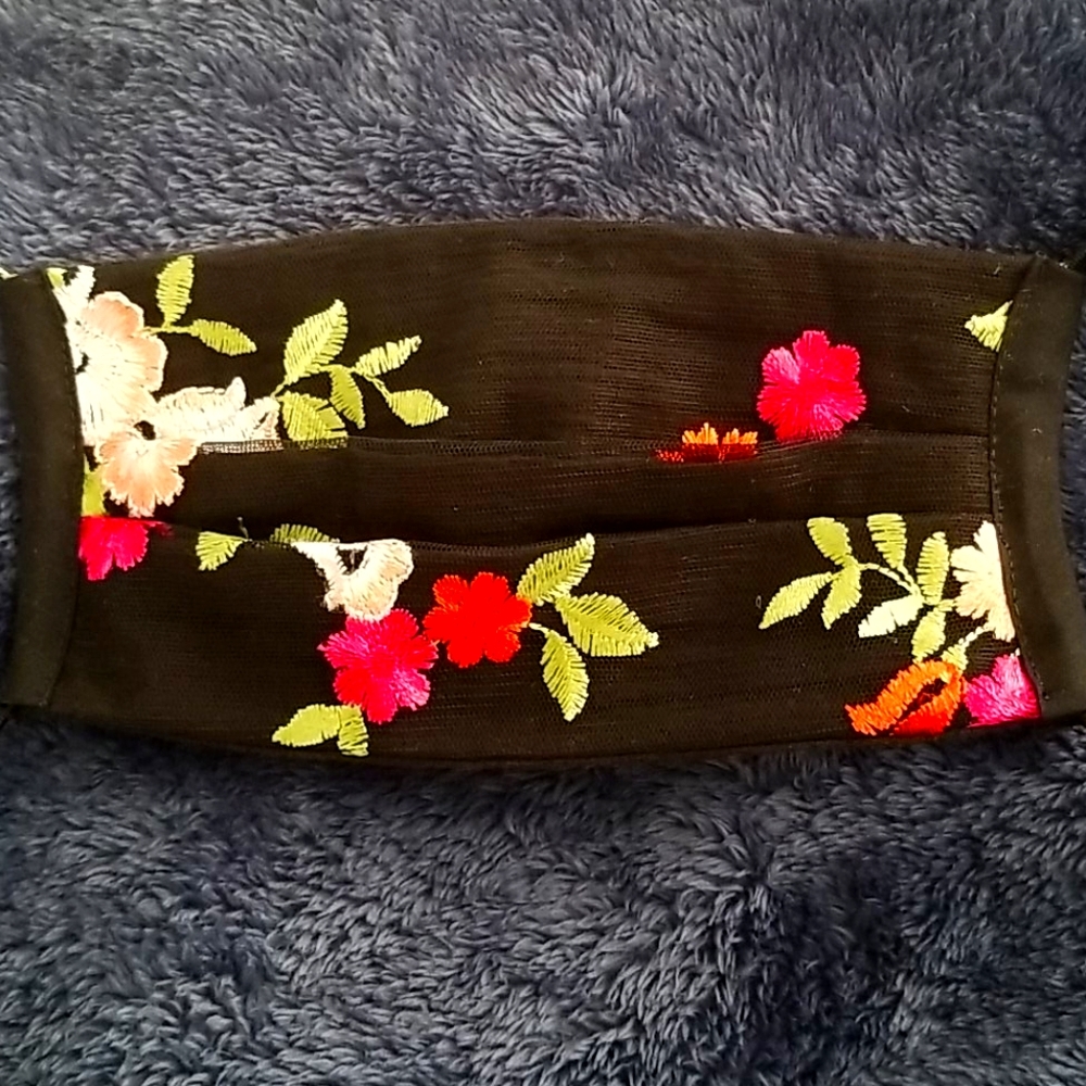 Beautiful hand made face mask
